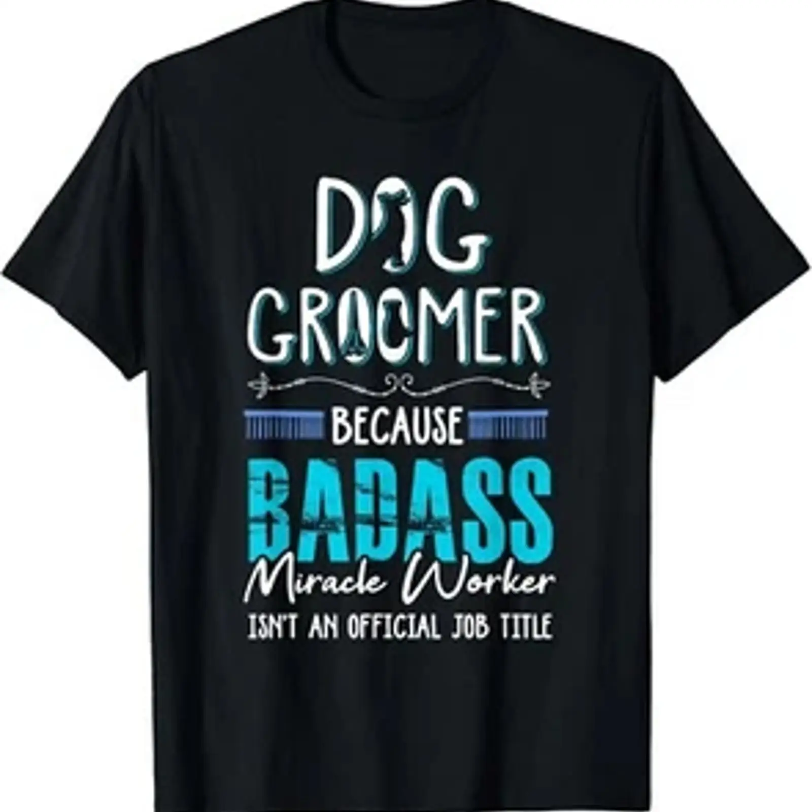 Men'S Grooming Quotes - Zabawna koszulka dla groomera psów z