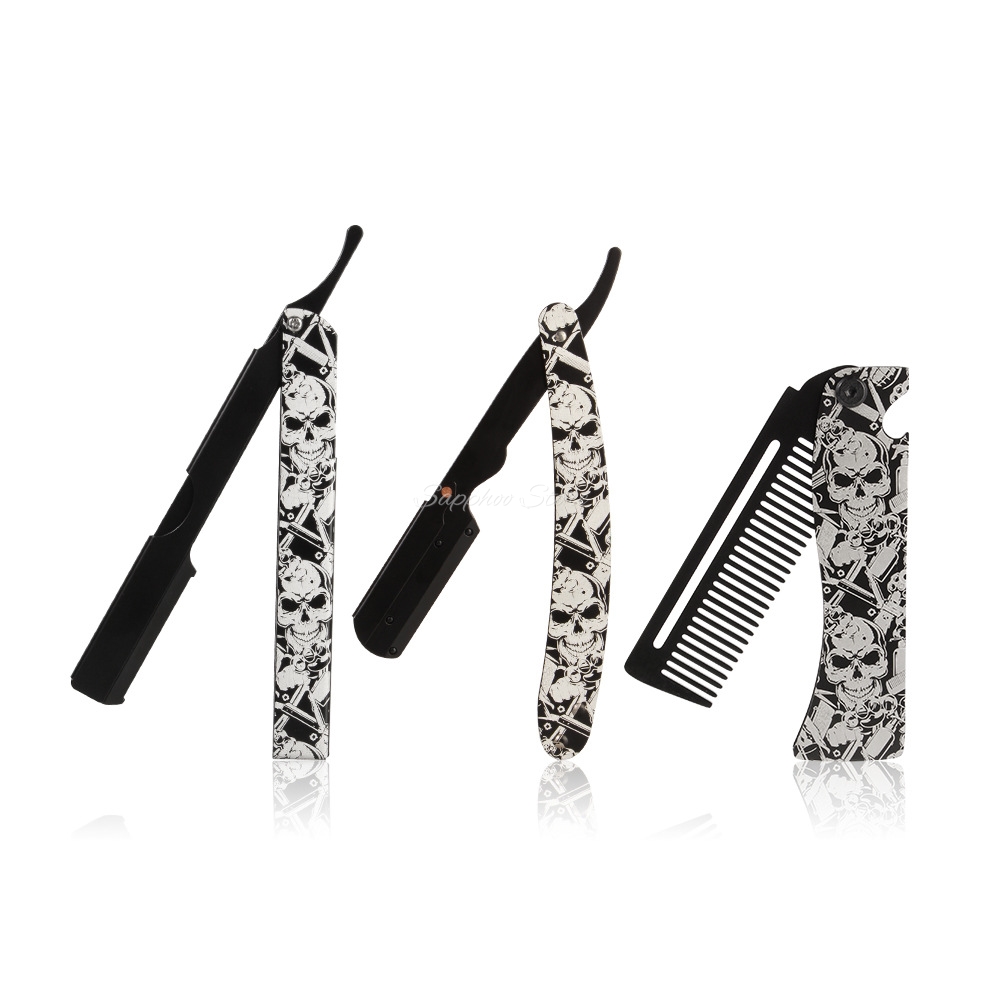 Men'S Grooming Gift Set - Zestaw do golenia 2026 Barber: składana