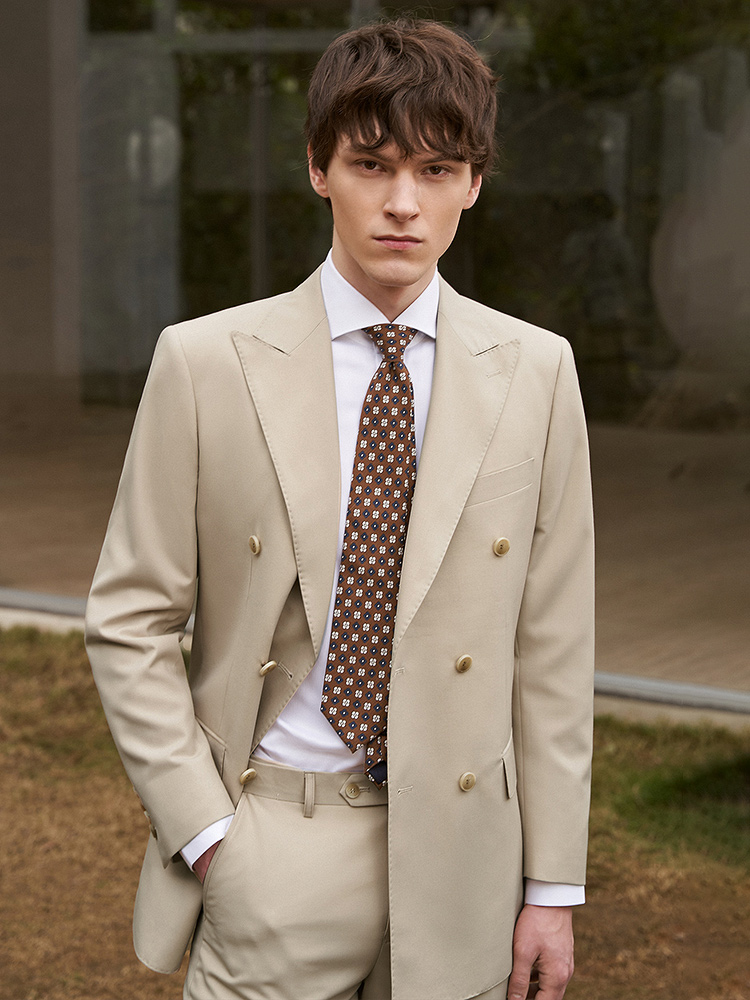 Young Men'S Grooming - Męski garnitur ze 30% wełny, marynarka