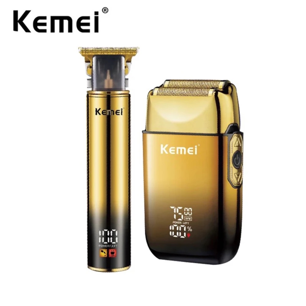 Men'S Grooming Gift Set - Kemei maszynka do włosów elektryczna maszynka