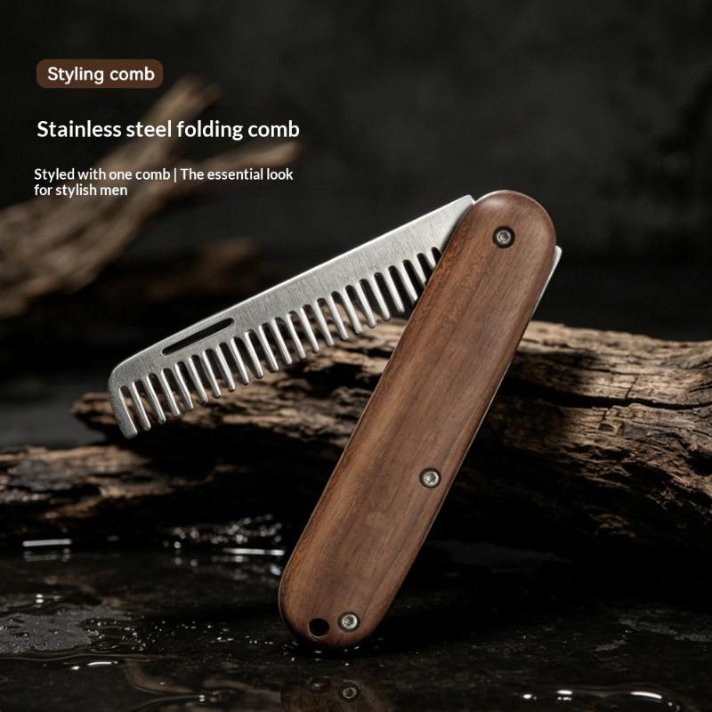 1 szt. Fryzjerski Grzebień Pod – Mens Grooming Travel Kit recenzja i cena