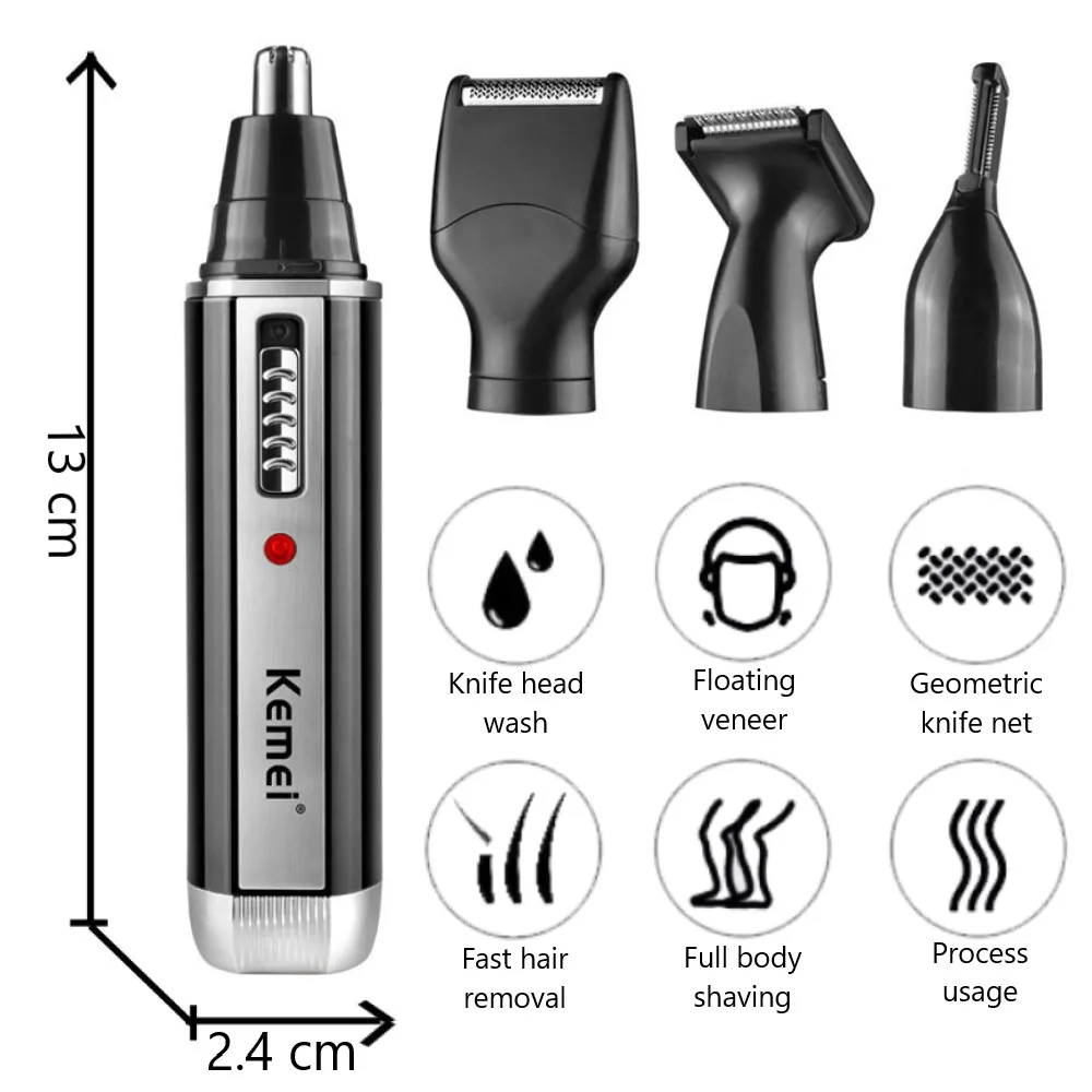 Kemei Trymer 4 w 1 dla mężczyz – Men Grooming Hygiene recenzja i cena