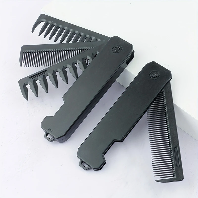 Składany grzebień do brody 3 w – Men Grooming Hygiene recenzja i cena