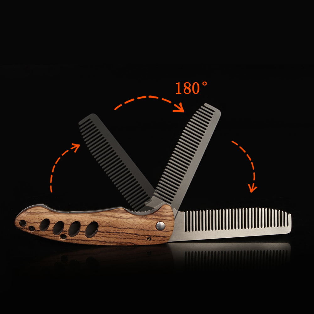 Składany grzebień do brody z l – Men'S Grooming Gift Set recenzja i cena