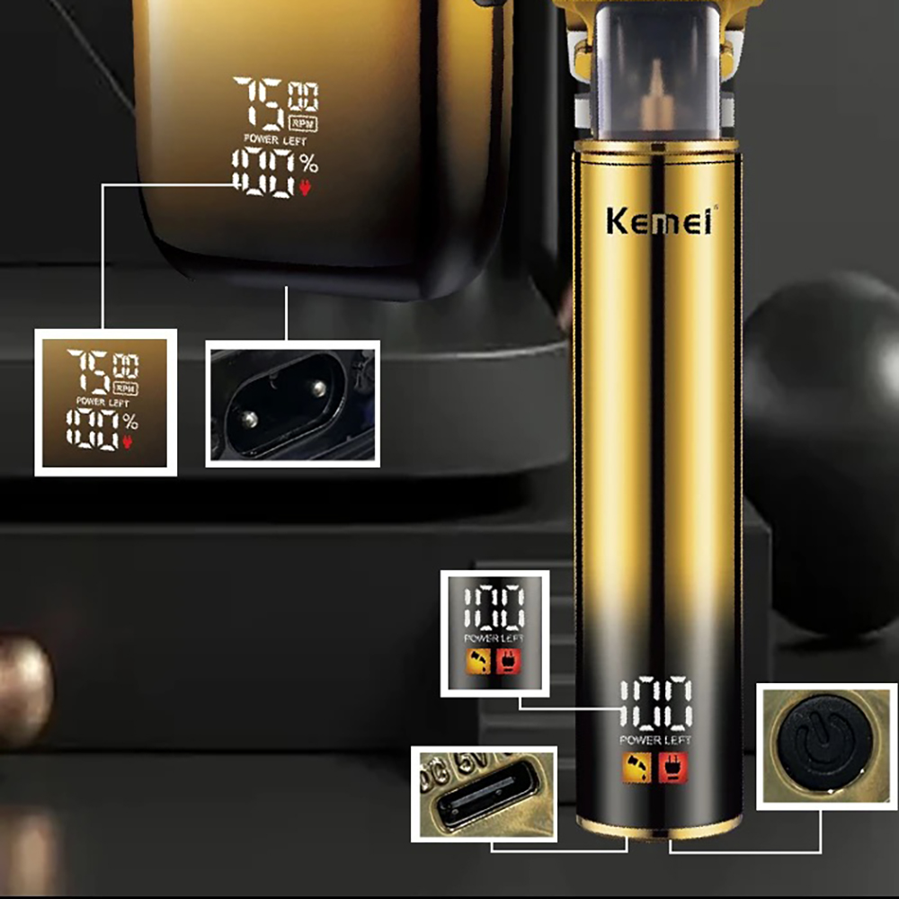 Kemei maszynka do włosów elekt – Men'S Grooming Gift Set recenzja i cena